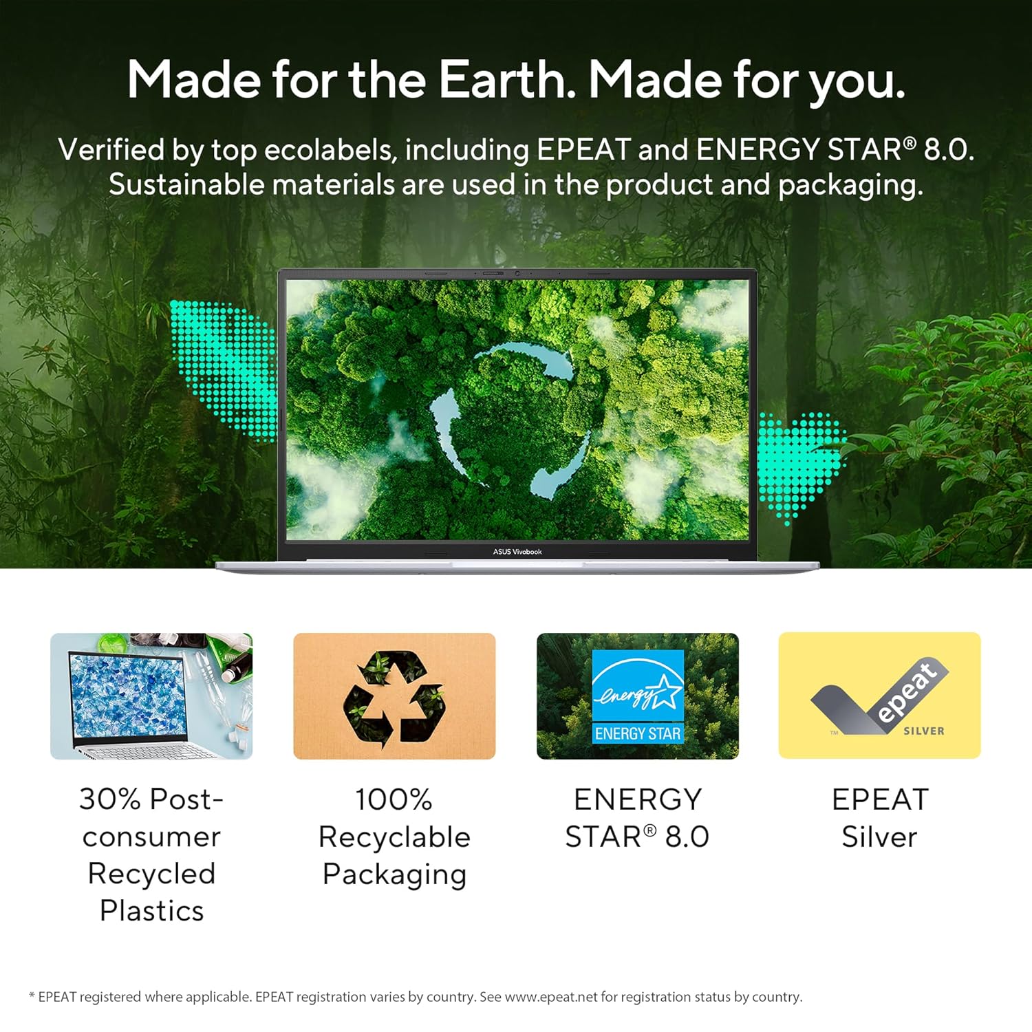 ASUS Vivobook 15X OLED,2.8K (2880 x 1620) 16:9,Intel Core i5-1335U Processor 1.3 GHz,Thin & Light Laptop (16GB RAM/512GB SSD/Windows 11/Office Home/50Whr Battery/Cool Silver/1.60 kg),K3504VAD-MA542WS