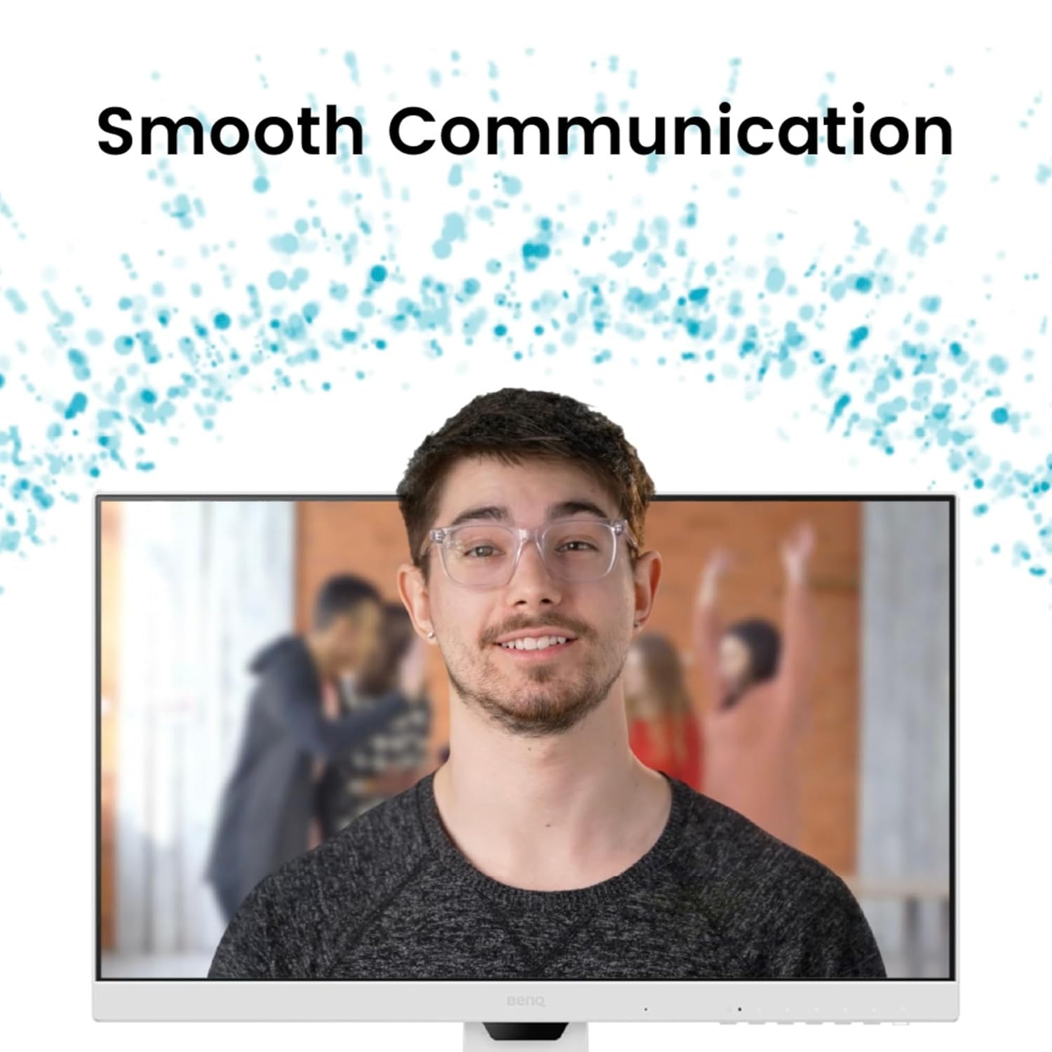 BenQ GW2486TC 24" IPS 100Hz Full HD Coding Monitor |USB-C(65W PD)| Daisy Chain| 99% sRGB| Coding Mode| Height Adjust|HDMI| DP| USB Hub| 2Wx2 Speakers| Eye Care| Noise Cancelling Microphone (White)