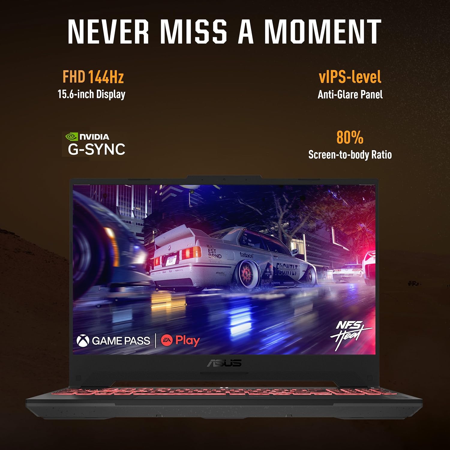 ASUS TUF F15 13th Gen, Intel Core i7-13620H Gaming Laptop(NVIDIA RTX 4060-8GB/140W TGP/16GB RAM/512GB SSD/FHD/15.6"/144Hz/RGB KB/90Whr/Windows 11/Mecha Gray/2.20kg) FX507VV-LP287W
