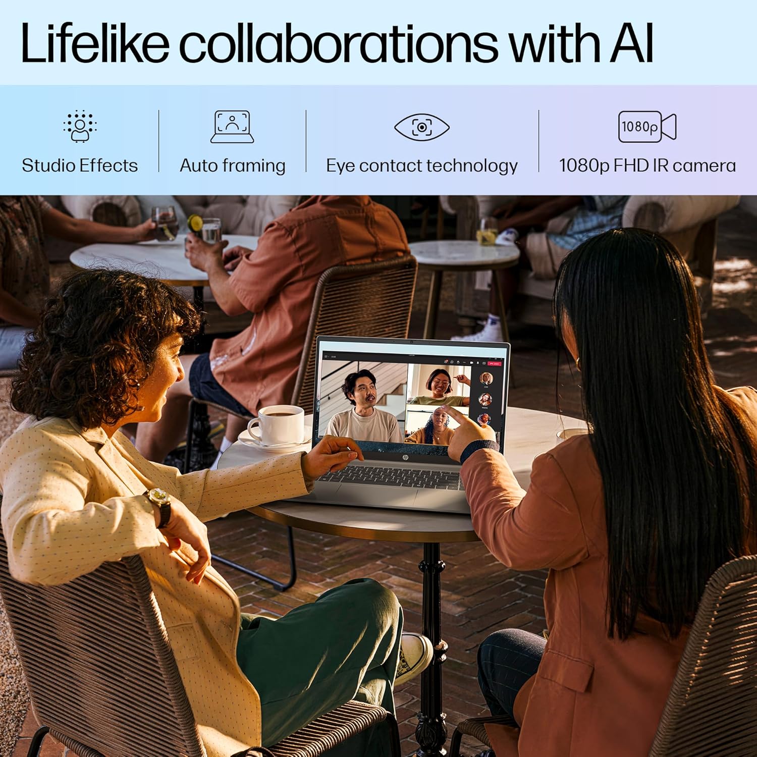 HP Pavilion AI Laptop, Intel Core Ultra 7 155U, 10-12 TOPS, 16GB LPDDR5x, 512GB SSD, IPS, Anti-glare, WUXGA, 16-inch(40.6cm) Intel Graphics, 1080p FHD camera (Win11, Office21, Silver, 1.77kg) af0028TU