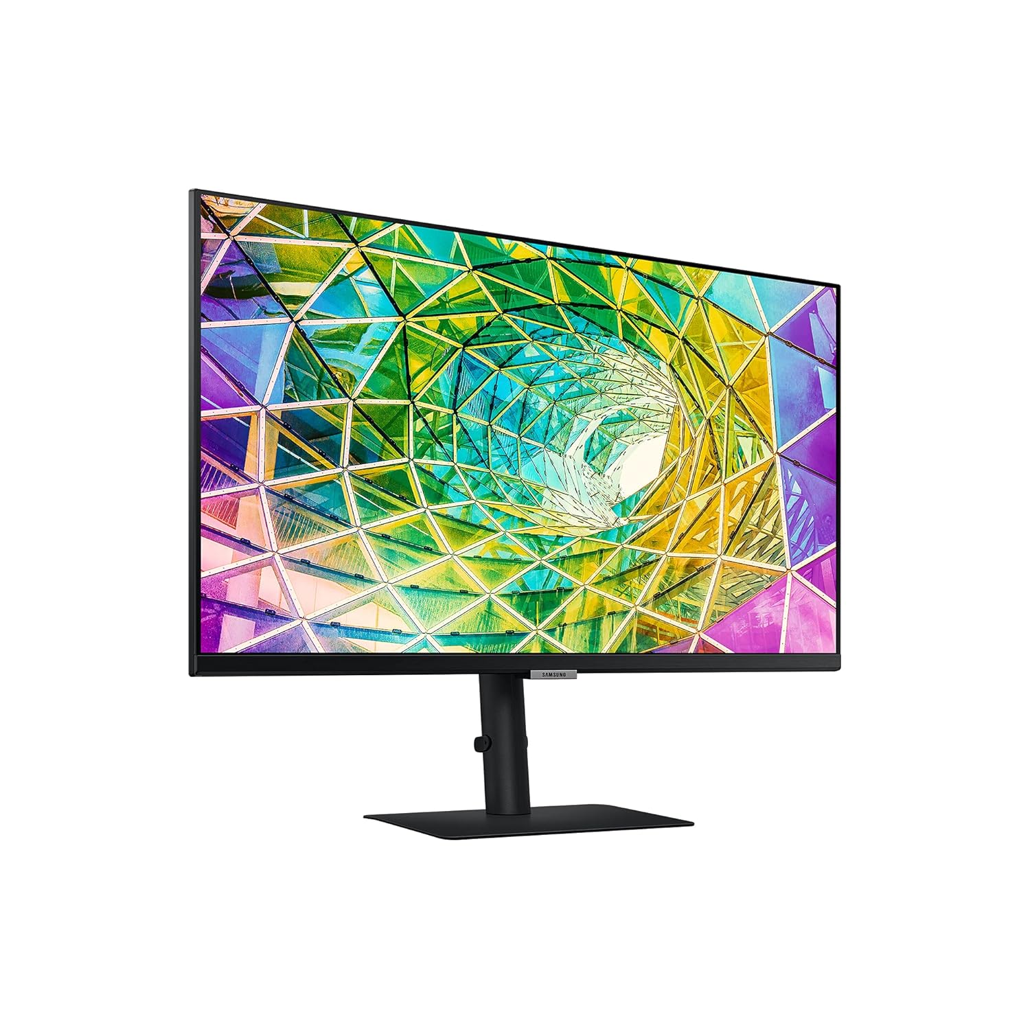 Samsung 27-inch (68.47cm) 3840 X 2160 Pixels 4K UHD Monitor, IPS, Bezel-Less Design, HAS, 1 Billion Colors, HDR10, Intelligent Eye Care, AMD FreeSync, FSC-Certified, (‎LS27A800NMWXXL, Black)