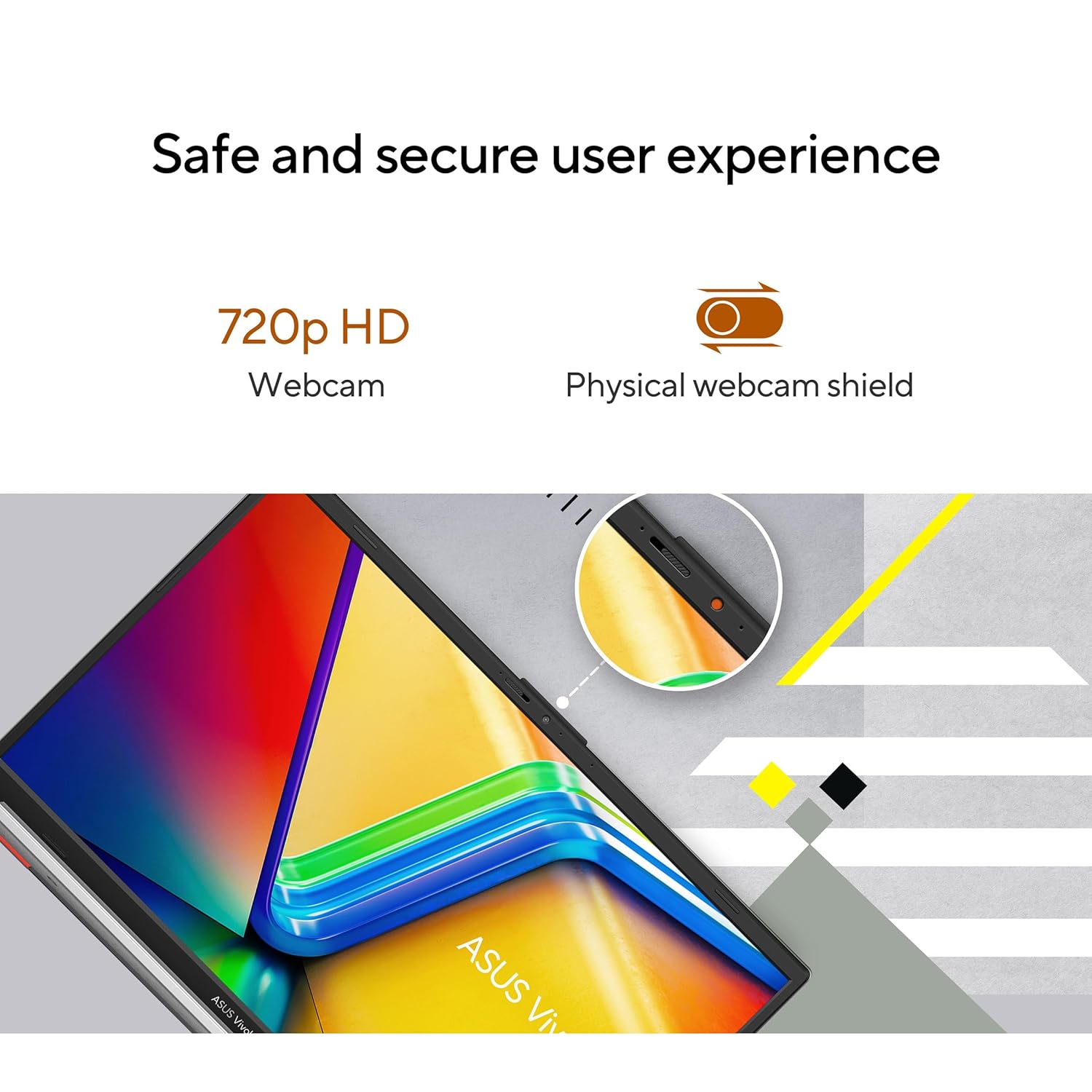 ASUS Vivobook Go 14 (2023), AMD Ryzen 5 7520U, 8GB RAM, 512GB SSD, FHD, 14"/35.56cm, Windows 11, MS Office 2021, Silver, 1.38KG, E1404FA-NK521WS, Alexa Built-in, Thin & Light Laptop