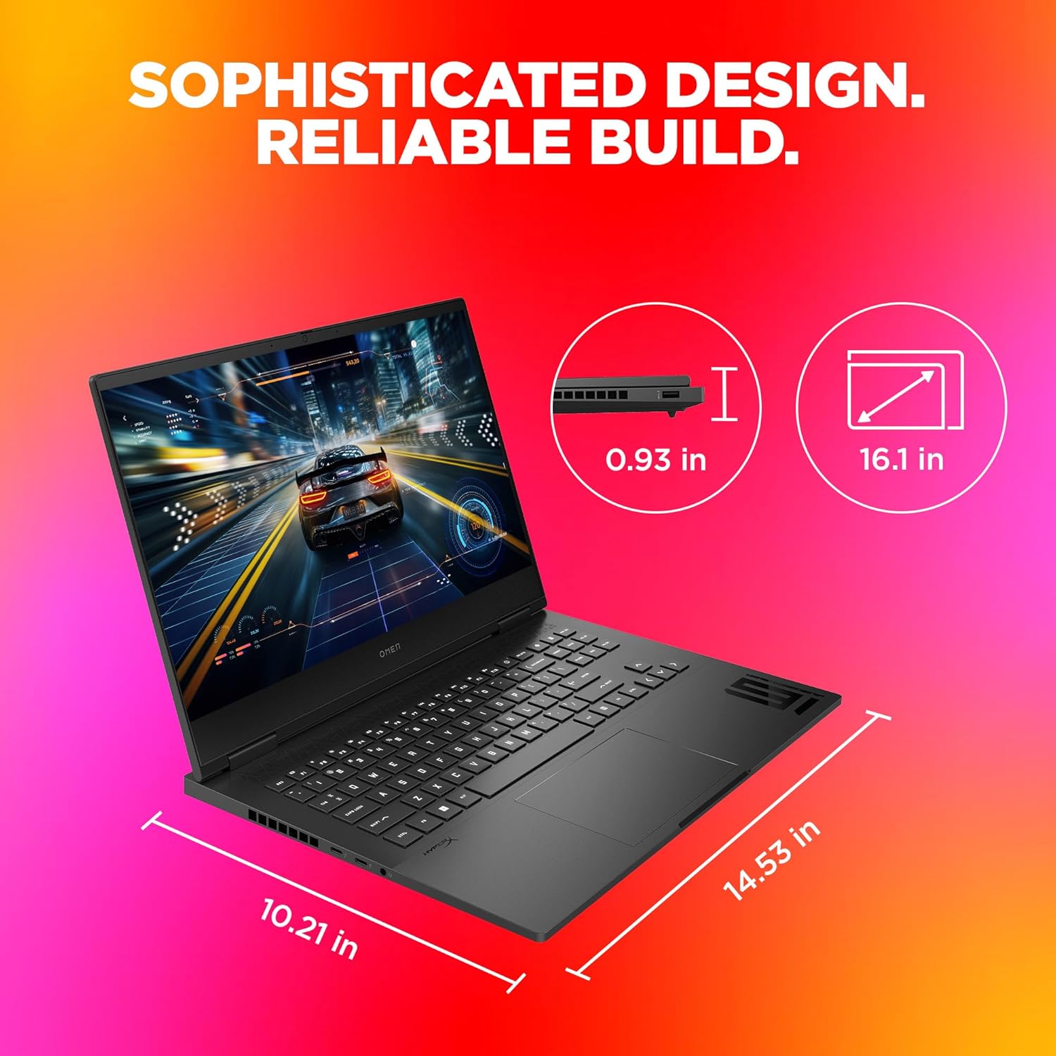 HP OMEN, 14th Gen Intel Core i7-14650HX, 8GB NVIDIA RTX 4060, 16GB DDR5, 1TB SSD, (Win11, Office21, Black, 2.39kg), 144Hz, IPS, 16.1-inch(40.9cm) Gaming Laptop, Tempest Cooling, Backlit KB, wf1096TX - Zapnet.in