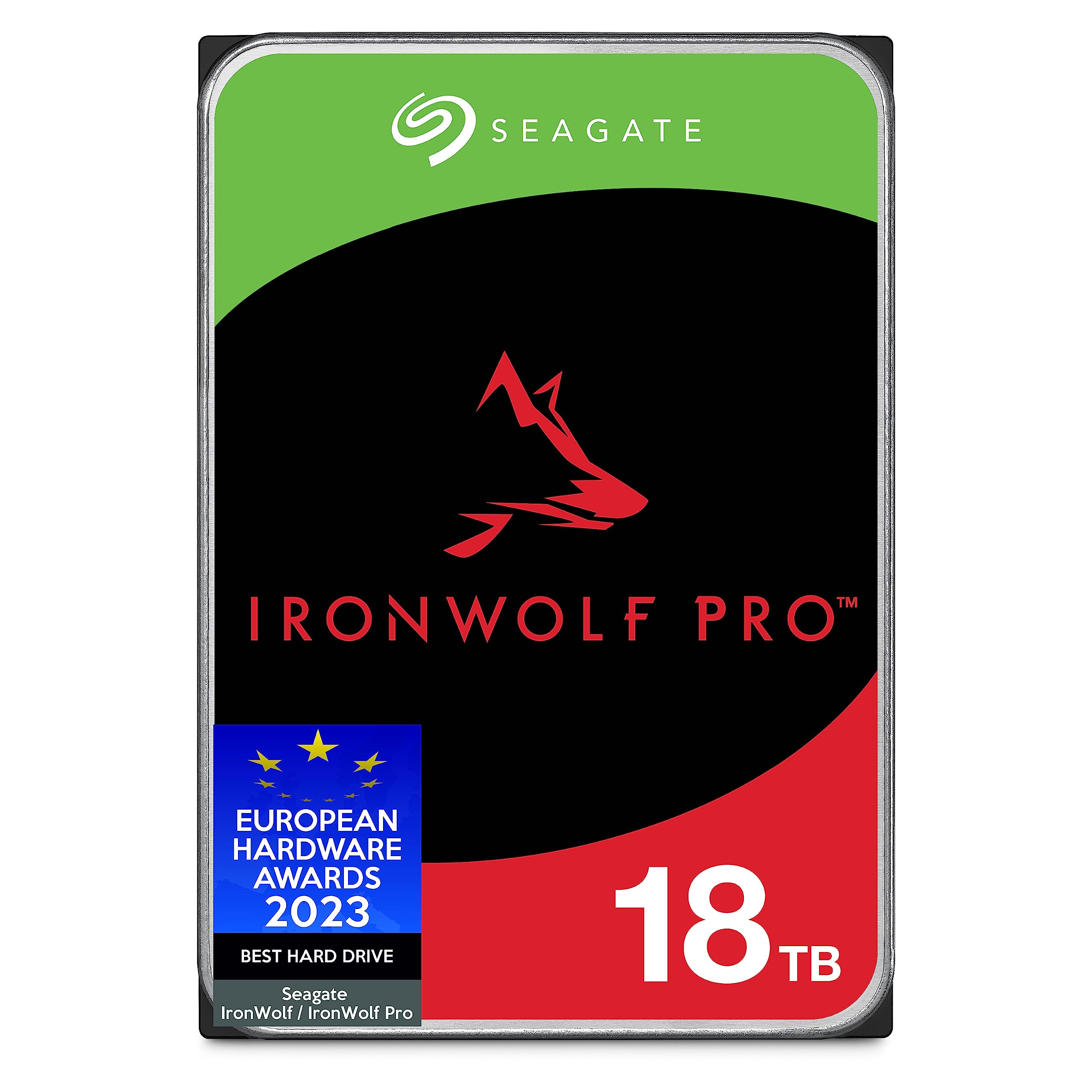 Seagate IronWolf 10TB NAS Internal Hard Drive HDD – CMR 3.5 Inch SATA 6Gb/s 7200 RPM 256MB Cache for RAID Network Attached Storage with 3-Years Data Recovery Services (ST10000VN000)