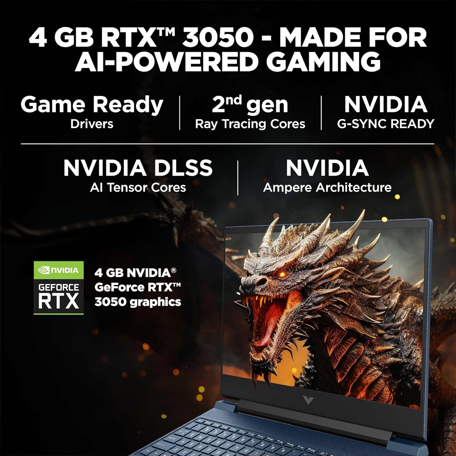 HP Victus Gaming Laptop, Intel Core i5-12450H,15.6 inch(39.6cm),Anti-Glare,FHD,16GB RAM DDR4,512GB SSD,4GB RTX 3050 GPU,Win 11,MSO,Blue, 2.37kg,15-fa0333TX