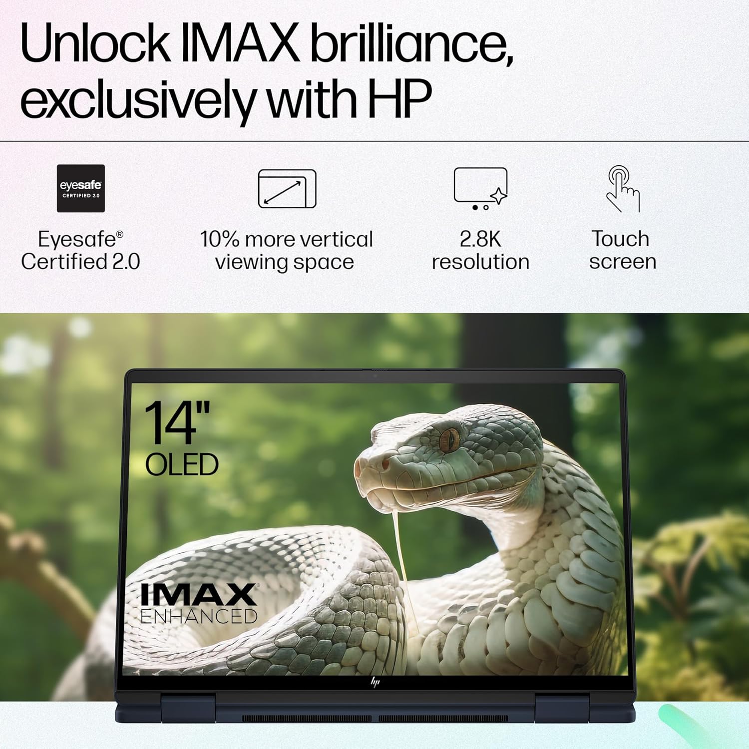 HP Envy x360 AI Laptop, Intel Core Ultra 5 125U, 12 TOPS, 16GB LPDDR5, 512GB SSD, (Win11, Office21, Blue, 1.44 kg) Touchscreen, 3K, OLED, 14-inch (35.6cm), Integrated graphics, 5MP IR camera, fc0078TU