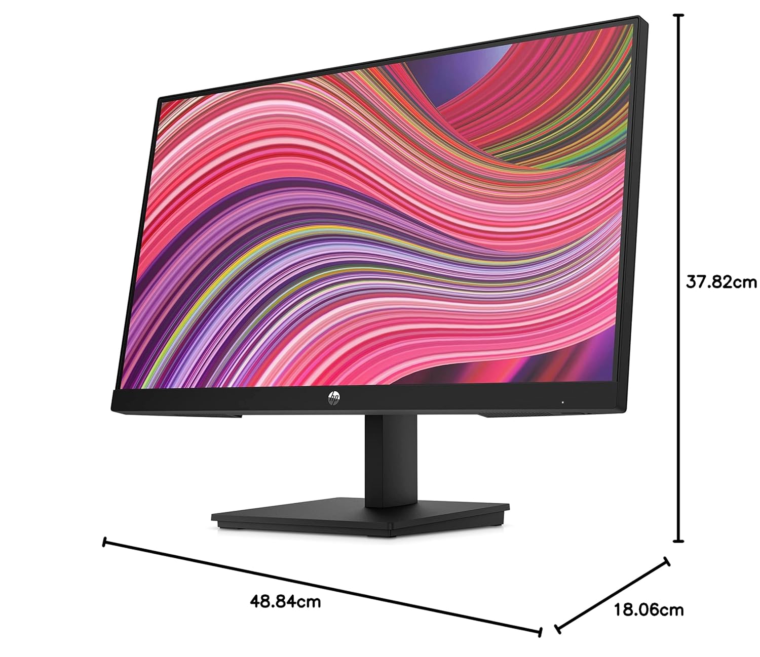 HP V22i G5 FHD Monitor, 21.5 inch(54.6 cm) 1920 X 1080 Pixels 3 Side Micro Bezel, Full Hd, 75 Hz, IPS Panel with VGA, Hdmi Ports Display, TUV Certified- 6D8G9AA