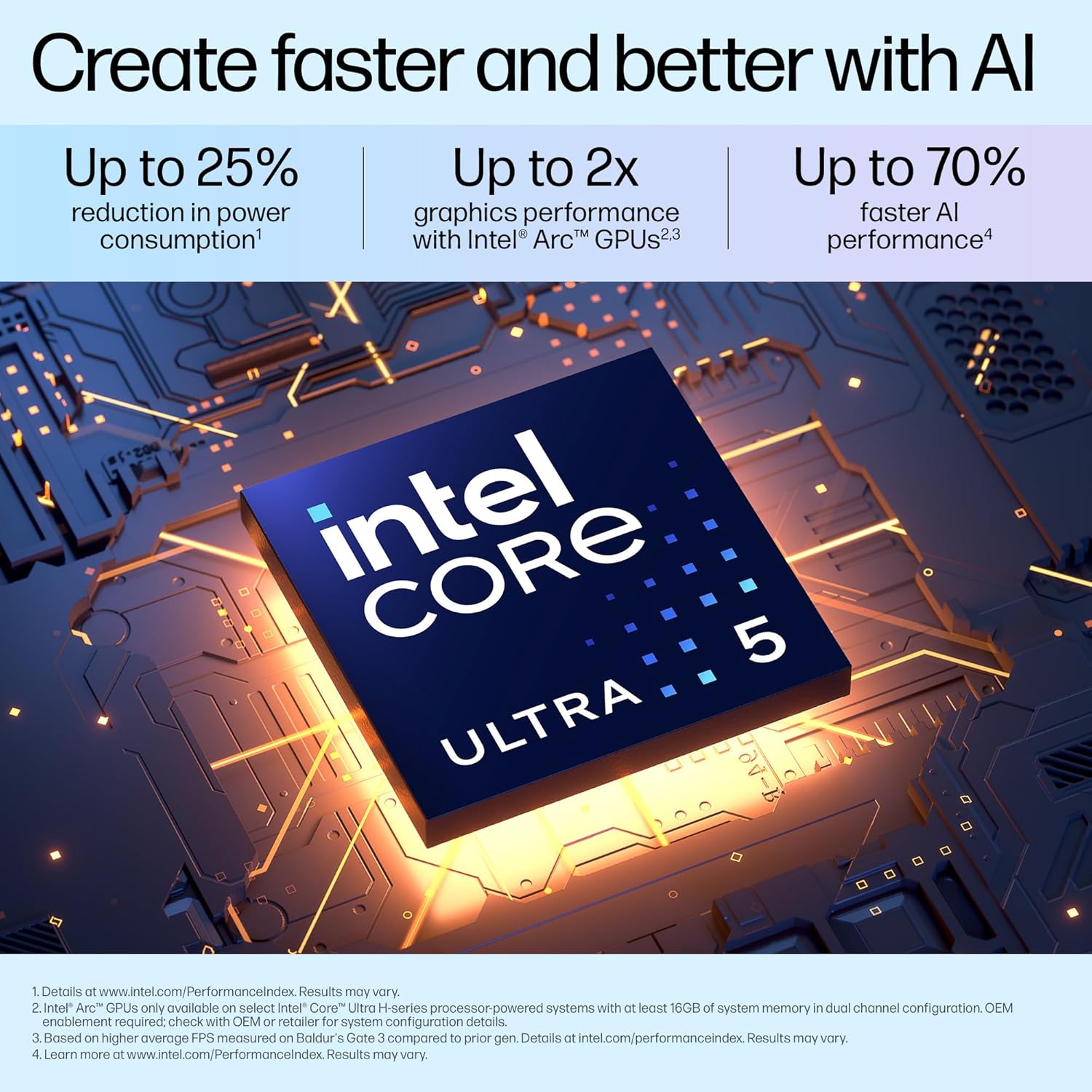 HP Pavilion Plus 14 AI-enhanced Laptop, Intel EVO Core Ultra 5 125H,14-inch (35.6 cm) 16GB, 512GB SSD, Intel Arc Graphics, WQXGA, 300 nits, 120Hz, 5MP IR Camera, (Win 11, MSO, Blue, 1.44 kg), ew1082TU