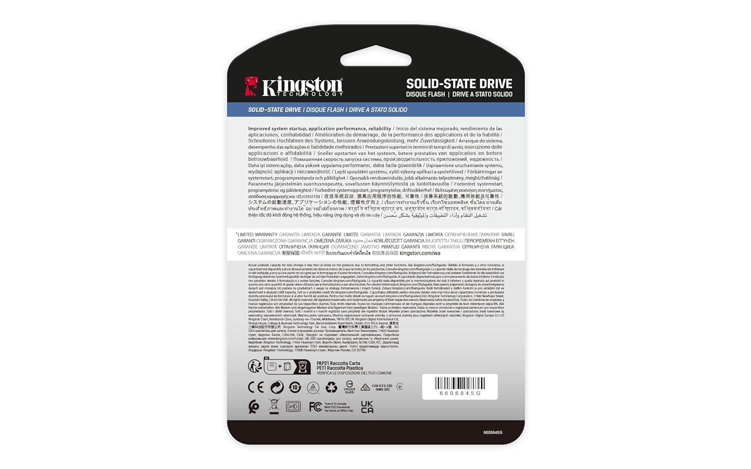 Kingston 3.84TB DC3000ME U.2 PCIe 5.0 NVMe TCG Opal Enterprise Gen5 SSD-SEDC3000ME/3T8