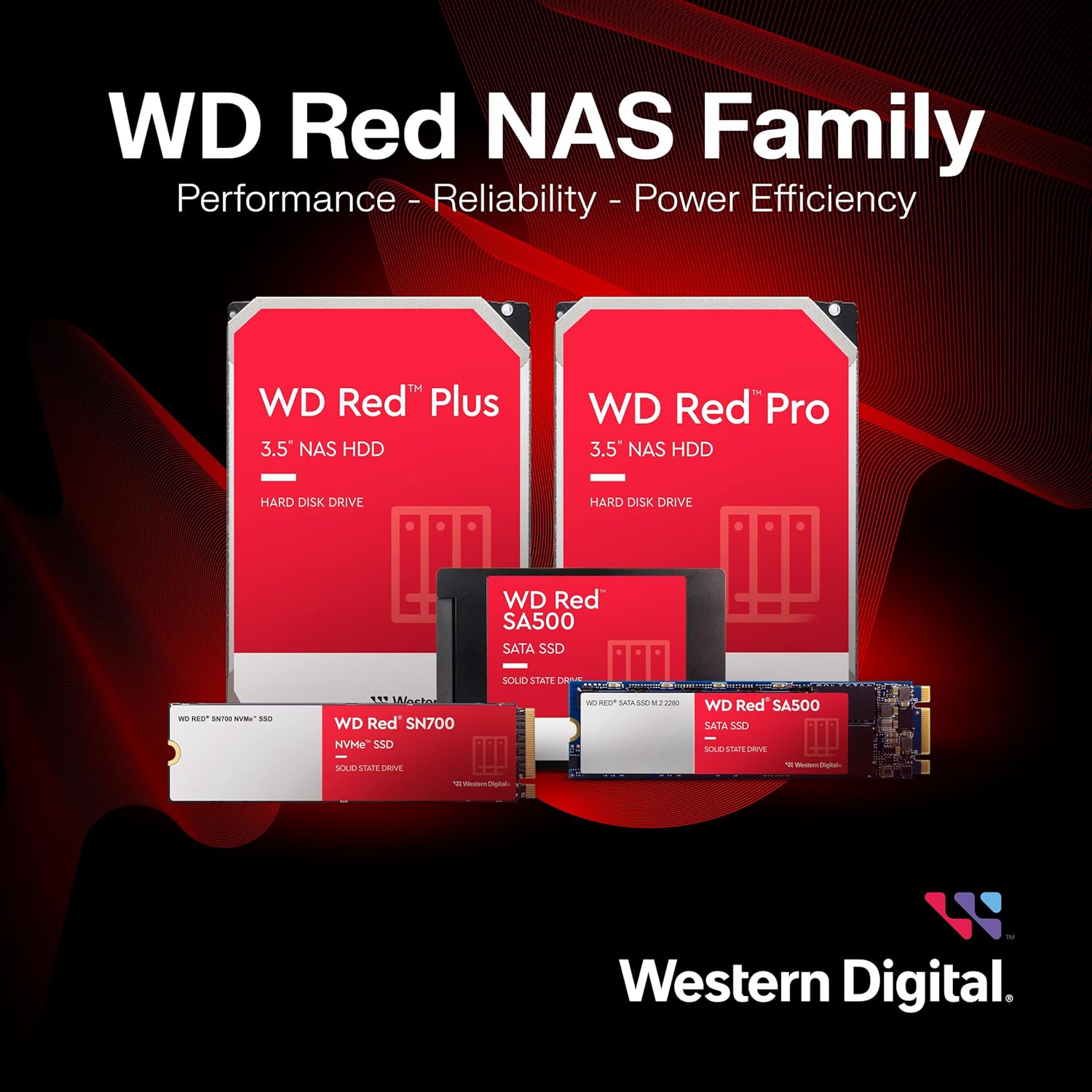 Western Digital Red 4TB NAS Hard Disk Drives