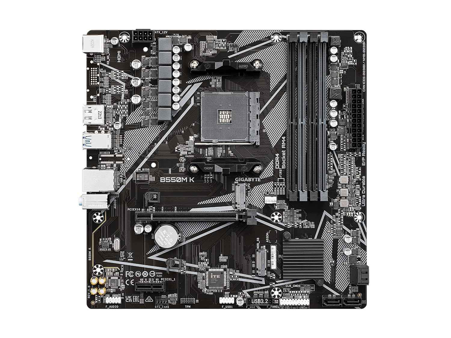 Gigabyte B550M K