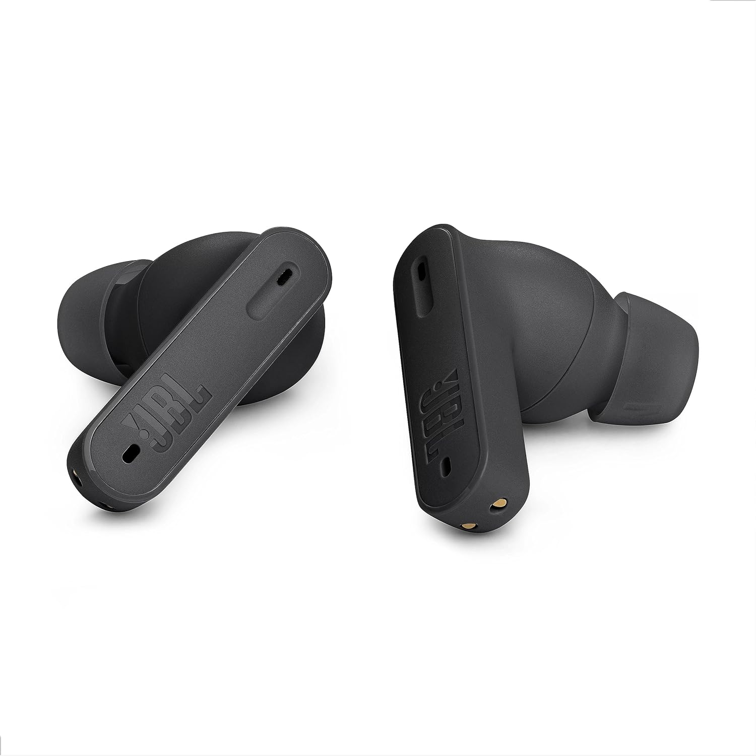 JBL Tune Beam In Ear Wireless TWS Earbuds with Mic, ANC Earbuds, Customized Extra Bass with Headphones App, 48 Hrs Battery, Quick Charge, 4-Mics, IP54, Ambient Aware & Talk-Thru, Bluetooth 5.3 (Black) - Zapnet.in