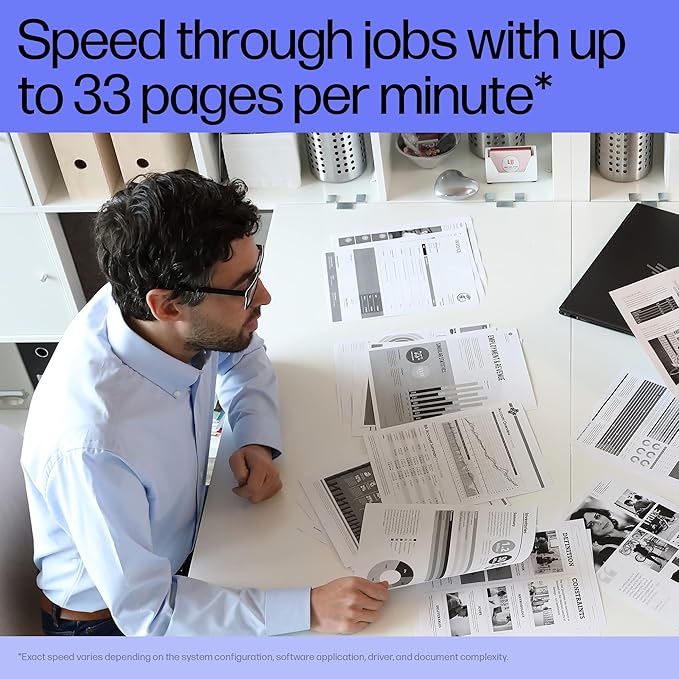 HP Laserjet 3004dw Duplex Printer: Black & White Printer, Self Reset Dual Band WiFi with self heal, Ethernet, Fast Printing Upto 33ppm, Easy and Secure Setup, Smart App Enabled - Zapnet.in