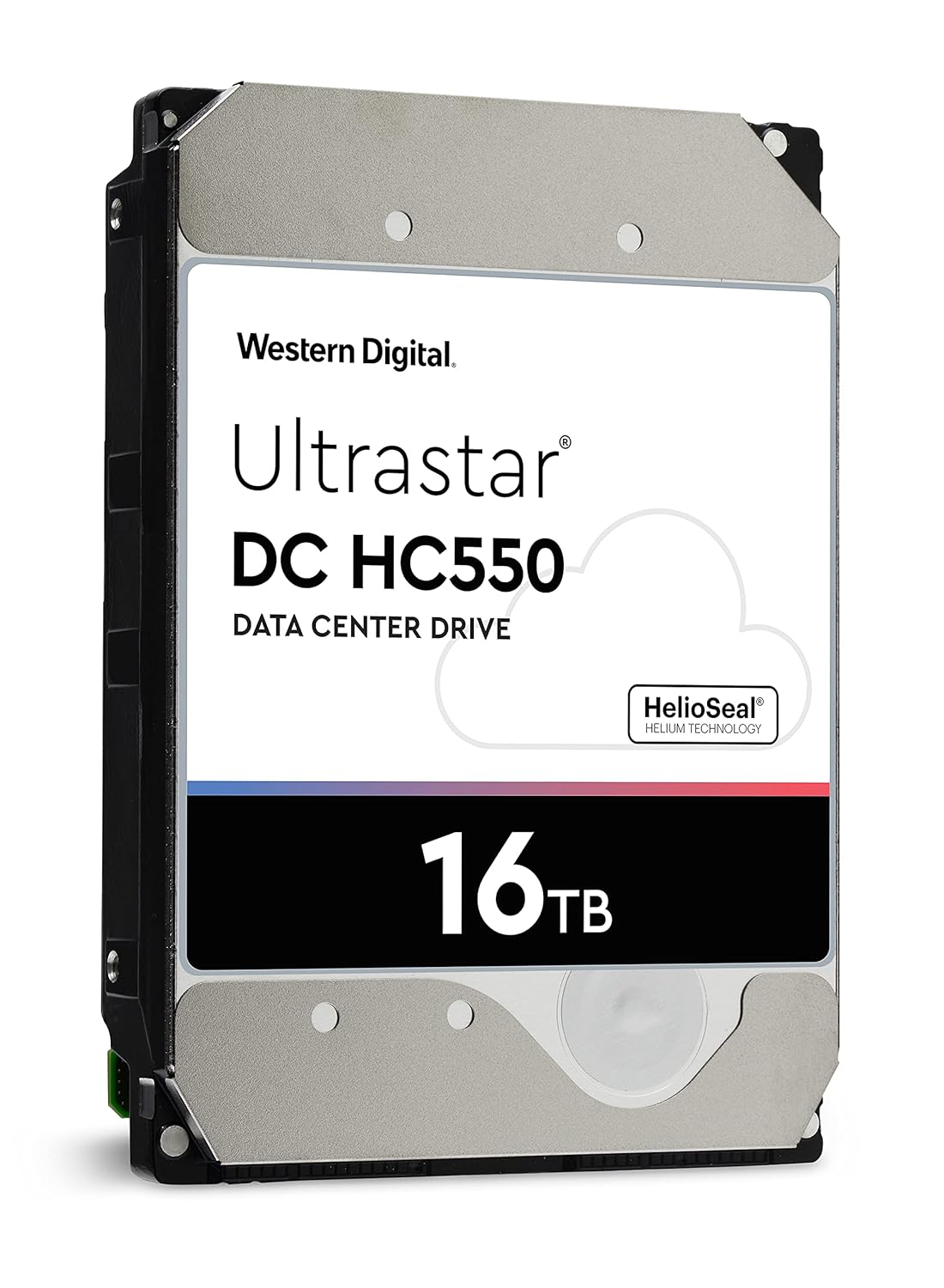 Western Digital WD Ultrastar DC HC550 16TB SATA 6Gb/s 7200RPM 3.5-Inch Data Center HDD (WUH721816ALE6L4)