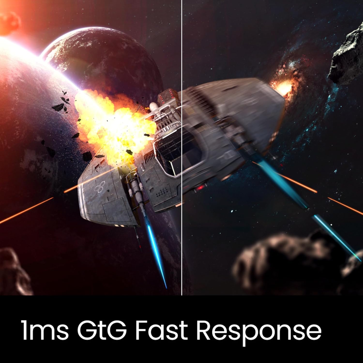 BenQ MOBIUZ EX270M 27" 240Hz 1ms MPRT IPS Full HD HDR Gaming Monitor | FreeSync Premium| Height Adjustment| 99% sRGB| 400nits| Black Equalizer| treVolo Speakers| HDMI| DP| USB 3.0 Hub (Metallic Grey)