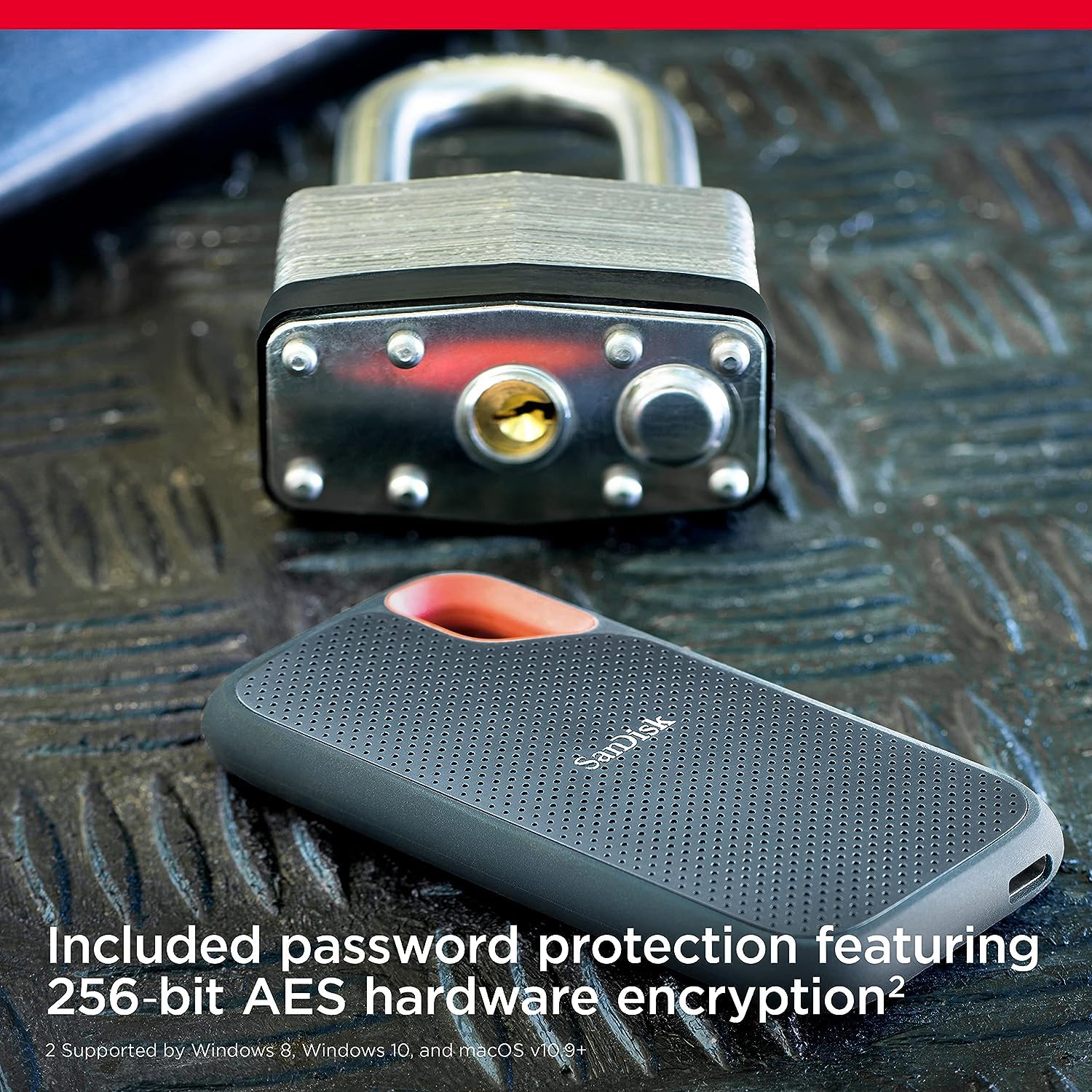 SanDisk 1TB Extreme Portable SSD 1050MB/s R, 1000MB/s W,Upto 2 Meter Drop Protection with IP55 Water/dust Resistance, HW Encryption, PC,MAC & TypeC Smartphone Compatible, 5Y Warranty, Usb,External SSD