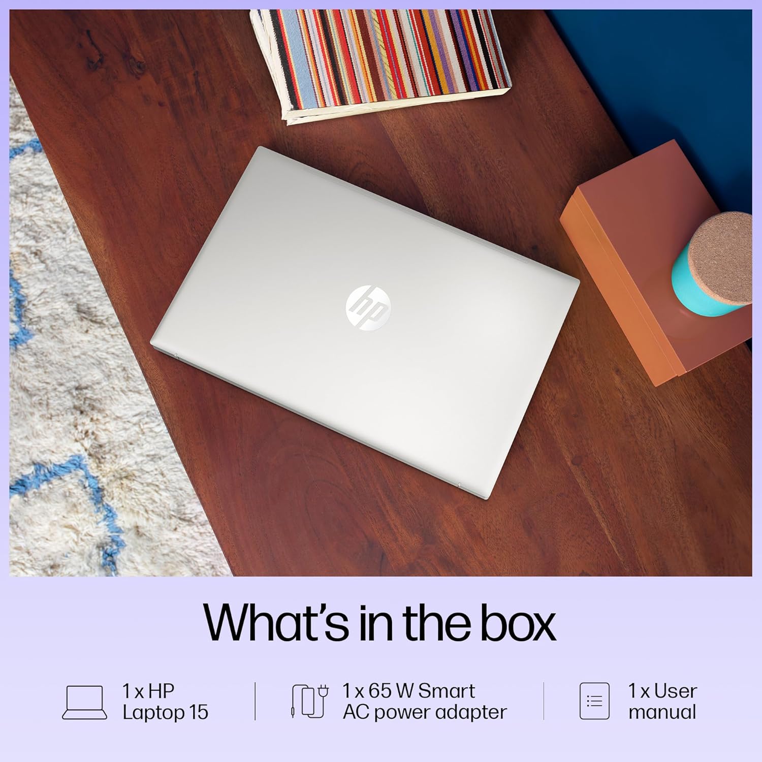 HP 15 Core i3 12th Gen (8GB RAM/512GB SSD/FHD/Windows 11/Backlit Keyboard/15.6? (39.6cm)/Silver/1.59kg) fd0063TU Laptop