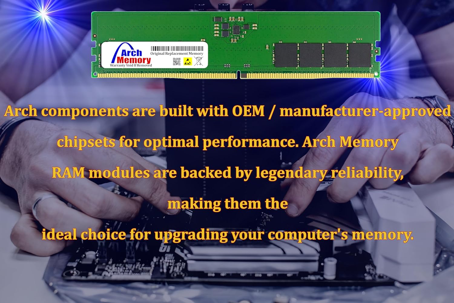 Arch Memory 32GB 4M9Y2AA Replacement for HP 288-Pin DDR5 4800MHz UDIMM Memory for Z2 G9 Tower Workstation