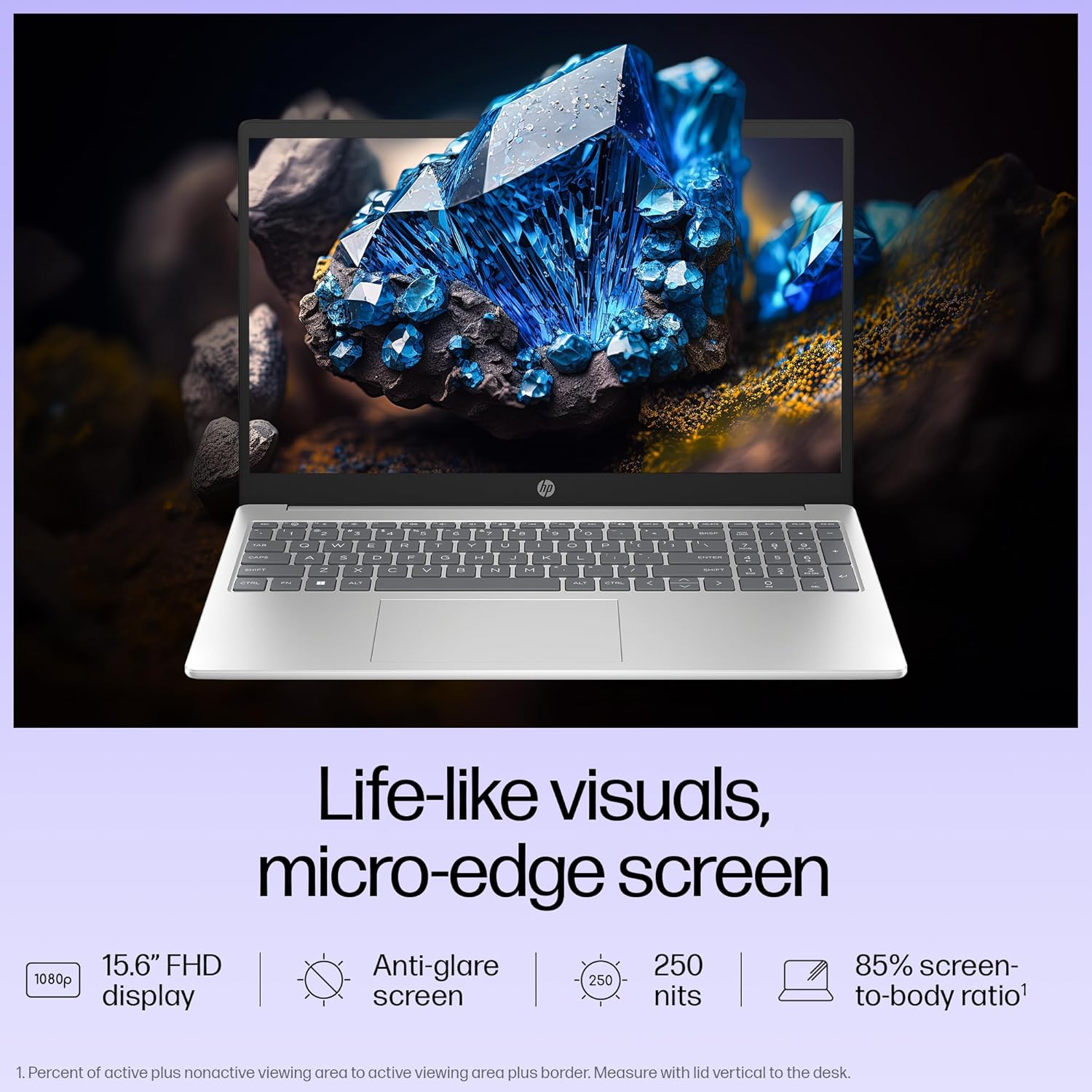 HP 15 Core i3 12th Gen (8GB RAM/512GB SSD/FHD/Windows 11/Backlit Keyboard/15.6? (39.6cm)/Silver/1.59kg) fd0063TU Laptop