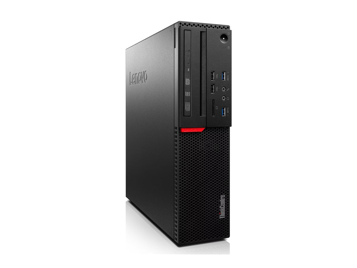 Lenovo ThinkCentre M800 SFF Refurbished Desktop angled view