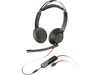 Poly Blackwire 5220 Stereo USB-C Headset +3.5mm Plug +USB-C/A Adapter (8X231AA) - Zapnet.in