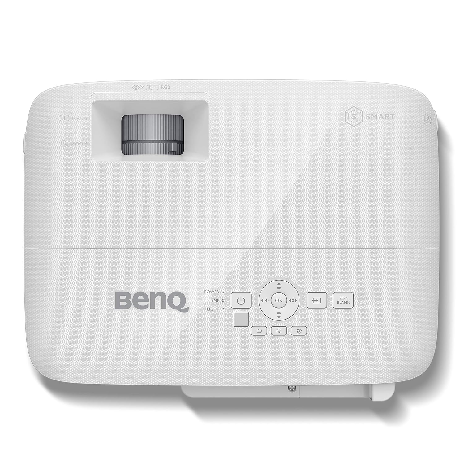 BenQ EH600 Full HD Wireless Android Smart Projector for Meeting Room, DLP, 3500 Lumens, USB Reader, PC-Free, Built-in Business apps, White