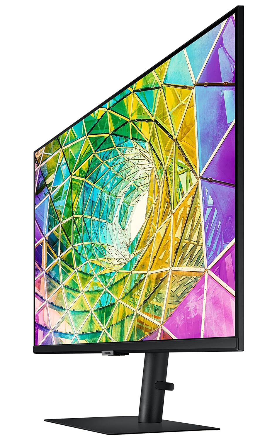 Samsung 32-Inch(81cm) UHD 4K High Resolution Monitor, HDR Support, 1 Billion Colors, Eye Care, AMD Freesync, Border-Less Design, Height Adjustable Stand, Energy Saving (LS32A800NWXXL, Black)