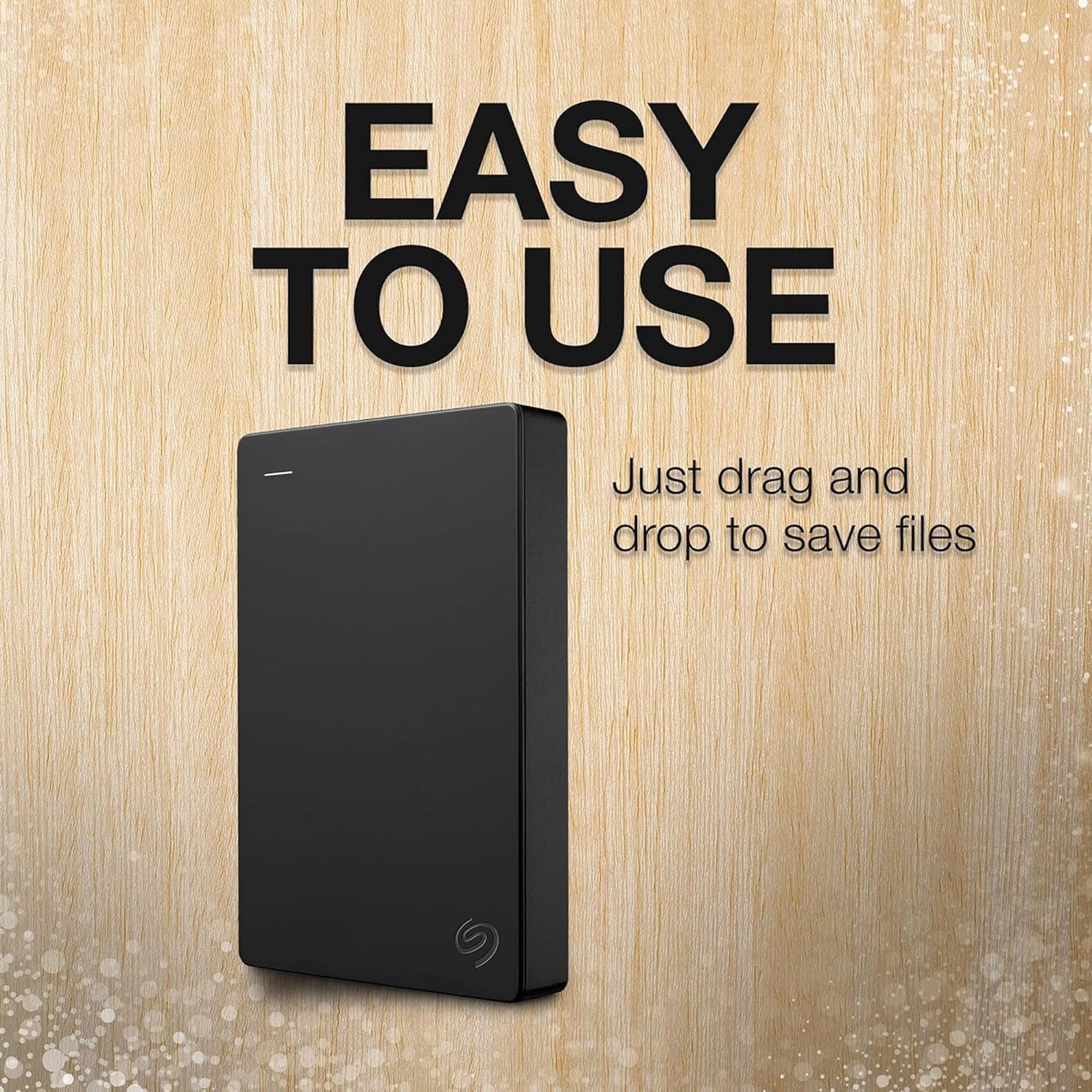 Seagate Portable 1TB External HDD – USB 3.0 for PC Laptop and Mac (STGX1000400)