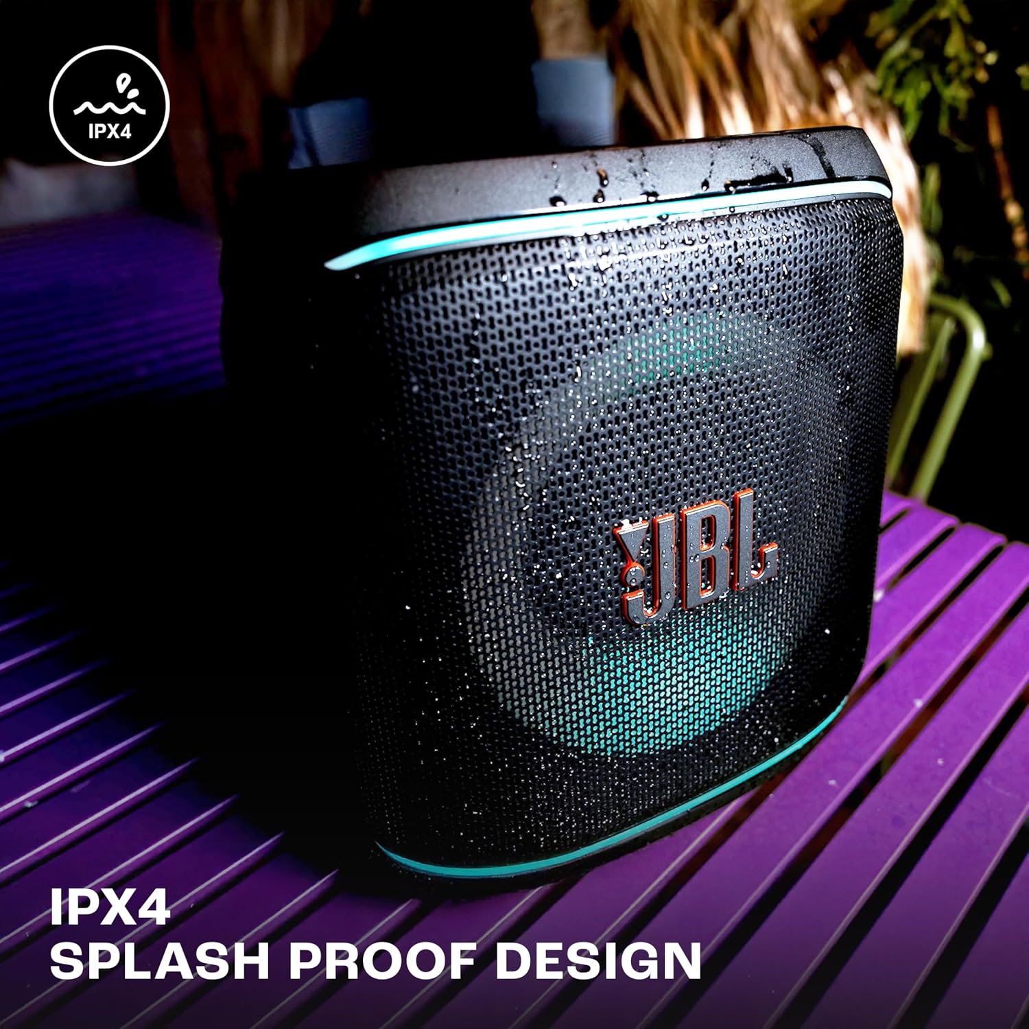 JBL Partybox Encore 2 with Mic, Wireless Bluetooth Party Speaker, AI Sound Boost, Dynamic Light Show, Upto 15Hrs Playtime, Replaceable Battery, Multi-Speaker Connection by Auracast, PartyBox App-Black