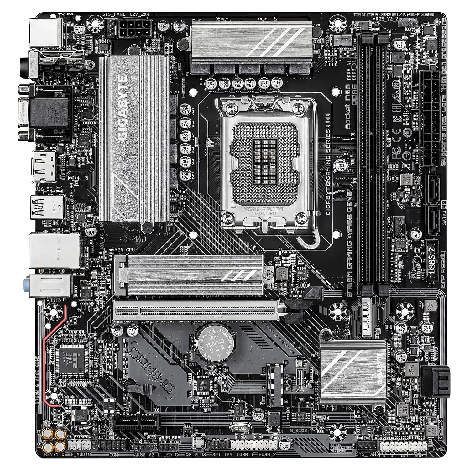 Gigabyte B760M Gaming WIFI6E GEN5 Motherboard
