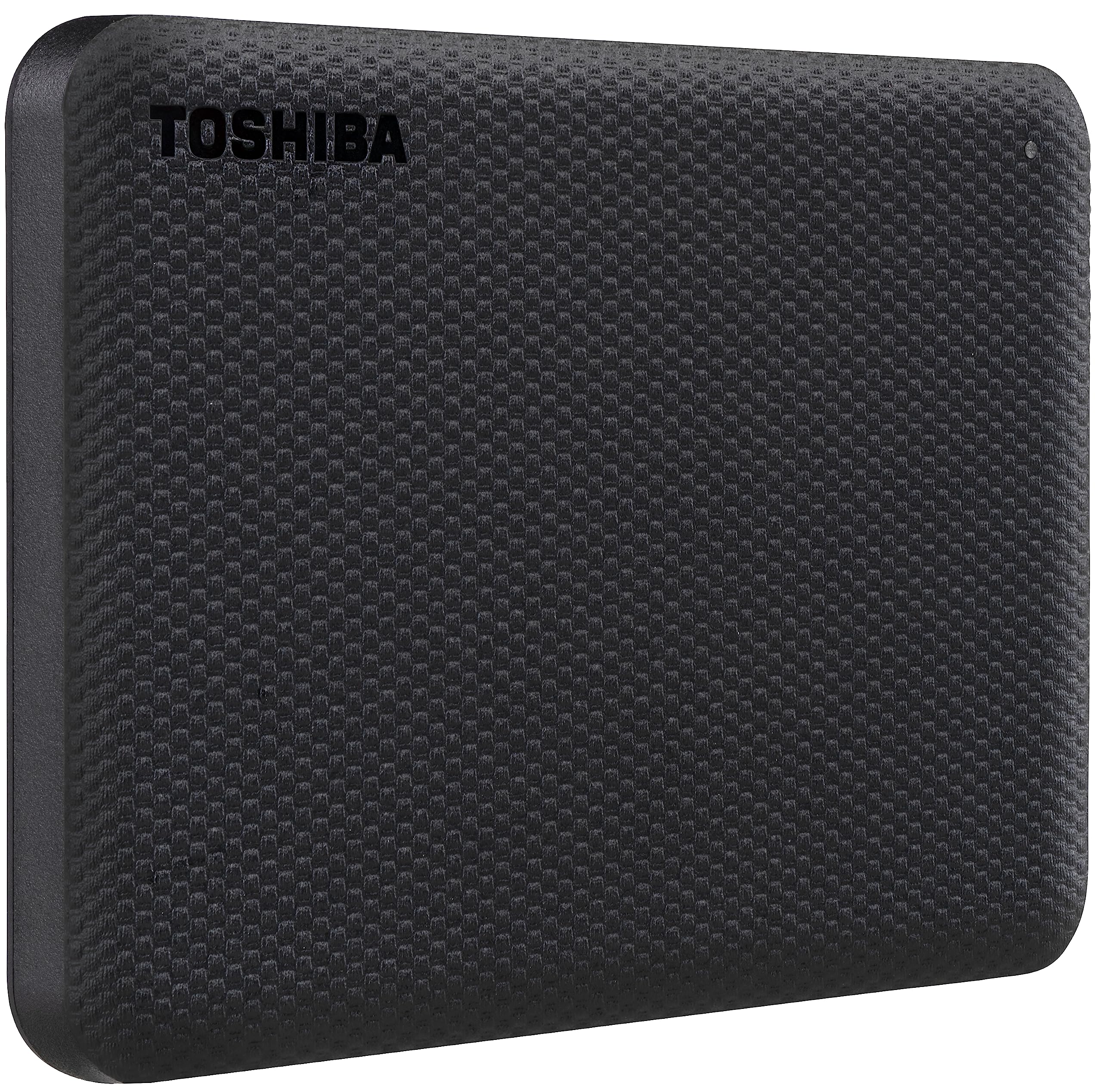 Toshiba Canvio Advance 1TB Portable External HDD, USB3.0 for PC Laptop Windows and Mac. 3 Years Warranty. External Hard Drive - Black