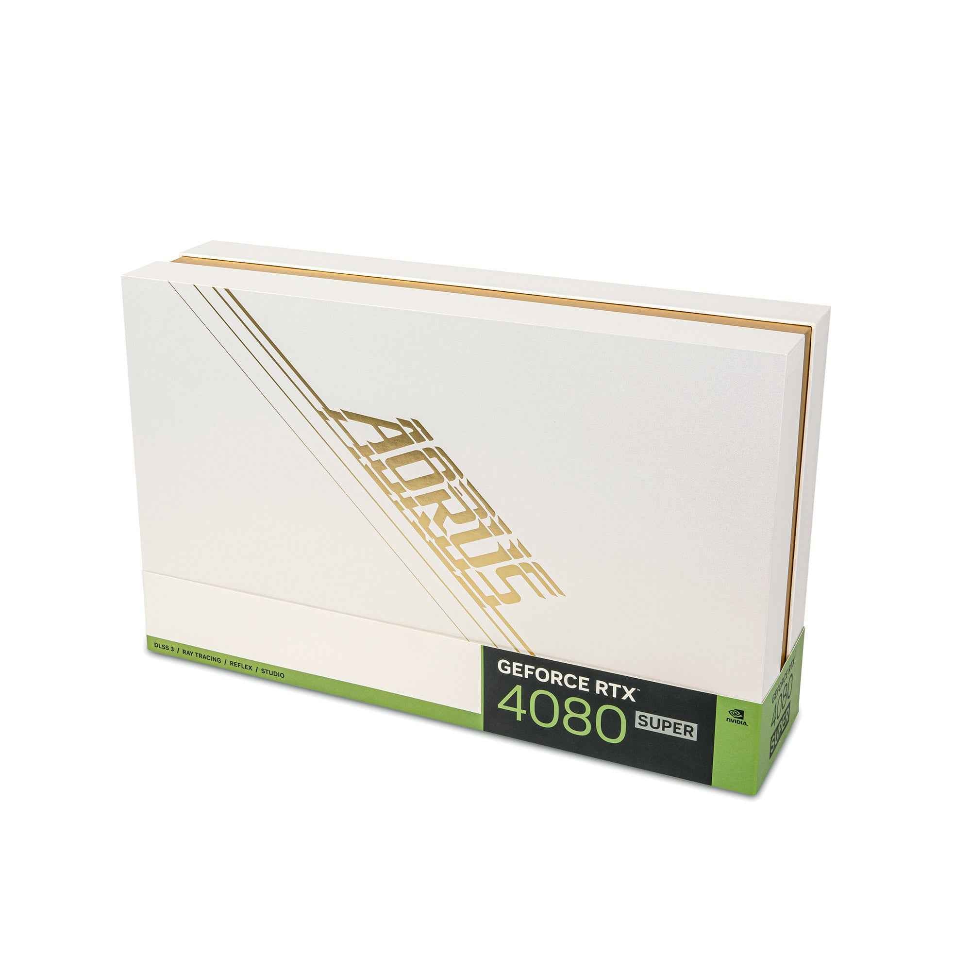 Gigabyte AORUS GeForce RTX 4080 SUPER XTREME ICE 16G Graphics Card - 16GB GDDR6X, 256bit, PCI-E 4.0, 2700MHz Core Clock, 3 x DisplayPort 1.4a, 1 x HDMI 2.1a, NVIDIA DLSS 3, GV-N408SAORUSX ICE-16GD