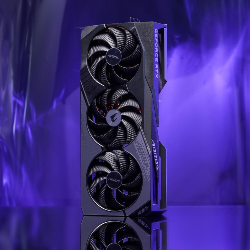 GIGABYTE AORUS GeForce RTX 4090 Master 24G pci_e_x16 Graphics Card, 3X WINDFORCE Fans, 24GB 384-bit GDDR6X, GV-N4090AORUS M-24GD Video Card - Zapnet.in