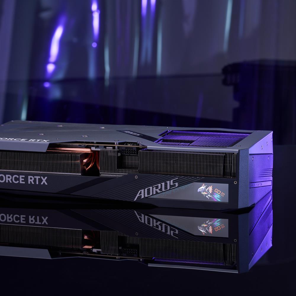 GIGABYTE AORUS GeForce RTX 4090 Master 24G pci_e_x16 Graphics Card, 3X WINDFORCE Fans, 24GB 384-bit GDDR6X, GV-N4090AORUS M-24GD Video Card - Zapnet.in