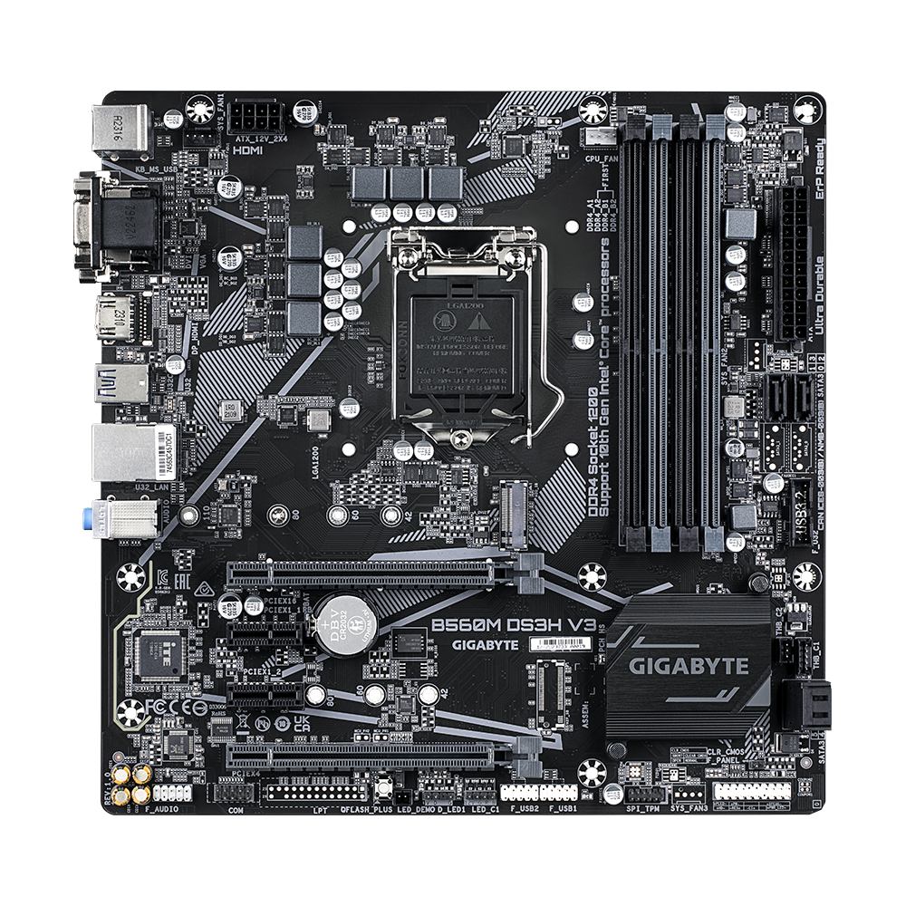 Gigabyte B560M DS3H V3 Motherboard - Zapnet.in