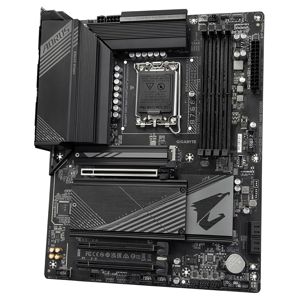 Gigabyte B760 DDR5 AORUS ELITE AX Motherboard - Zapnet.in
