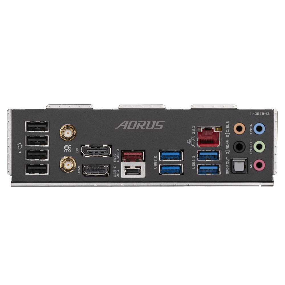 GIGABYTE B760 AORUS MASTER DDR4 Intel LGA 1700 ATX Motherboard, 4x DDR4 ~128GB, 3x PCI-E x16, 3x M.2, 4x SATA, 5x USB 3.2, 1x USB-C, 4x USB 2.0 - Zapnet.in