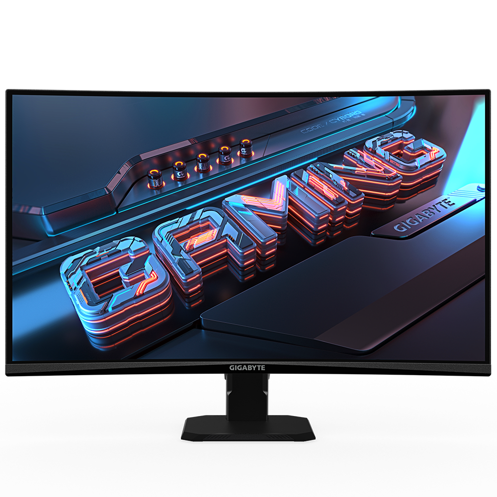 GIGABYTE GS27FC 27" 180Hz 1080P Gaming Monitor, 1920 x 1080 VA 1500R Display, 1ms (MPRT) Response Time, HDR Ready, FreeSync Premium, 1x Display Port 1.4, 2X HDMI 2.0,Black - Zapnet.in