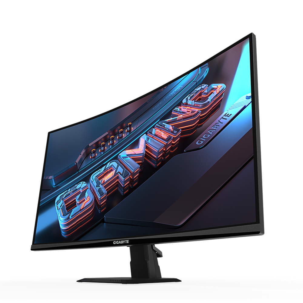 GIGABYTE GS27FC 27" 180Hz 1080P Gaming Monitor, 1920 x 1080 VA 1500R Display, 1ms (MPRT) Response Time, HDR Ready, FreeSync Premium, 1x Display Port 1.4, 2X HDMI 2.0,Black - Zapnet.in