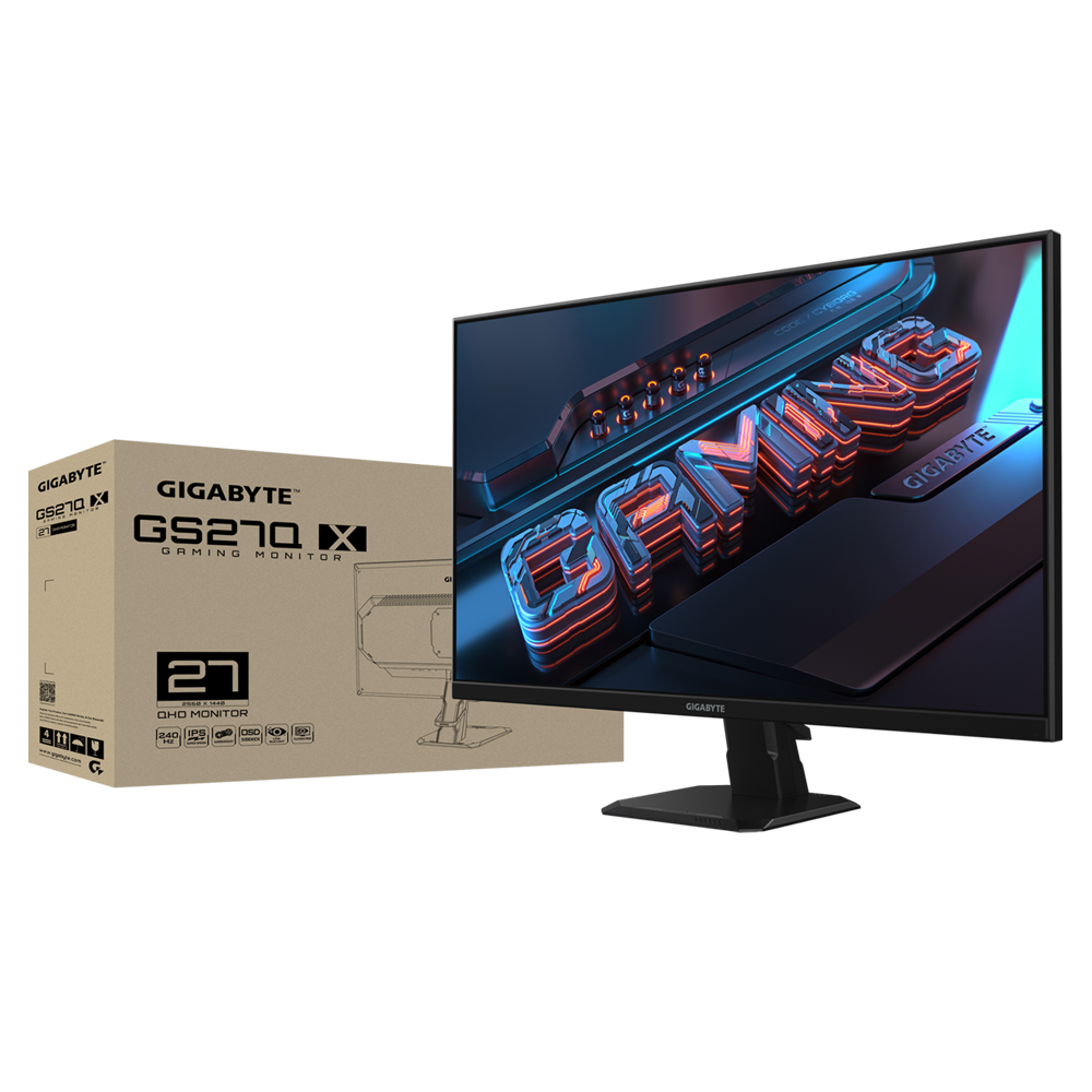 Gigabyte GS27Q X Gaming Monitor - Zapnet.in