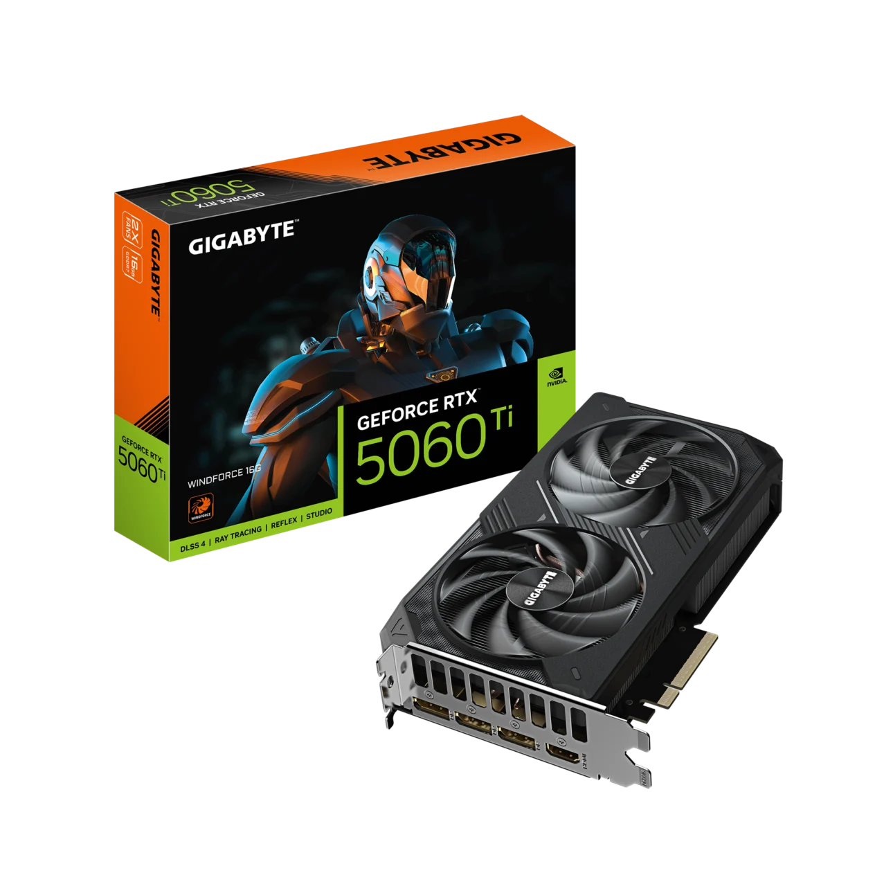 Gigabyte RTX 5060 Ti Windforce 16GB graphics card