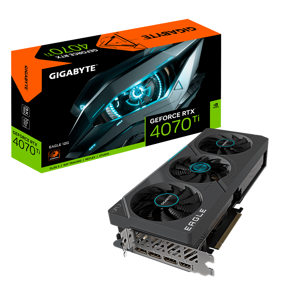 GIGABYTE GeForce RTX 4070 Ti Eagle 12G Graphics Card (GV-N407TEAGLE-12GD) - Zapnet.in