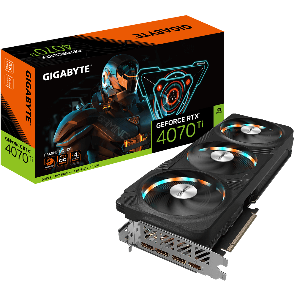 GIGABYTE Geforce RTX 4070 Ti Gaming OC 12G Graphics Card(GV-N407TGAMING OC-12GD) - Zapnet.in
