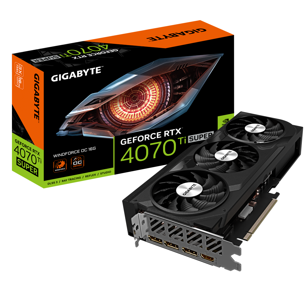 Gigabyte GeForce RTX™ 4070 Ti SUPER WINDFORCE MAX OC 16G Key Features Specification Support Gallery Buy - Zapnet.in