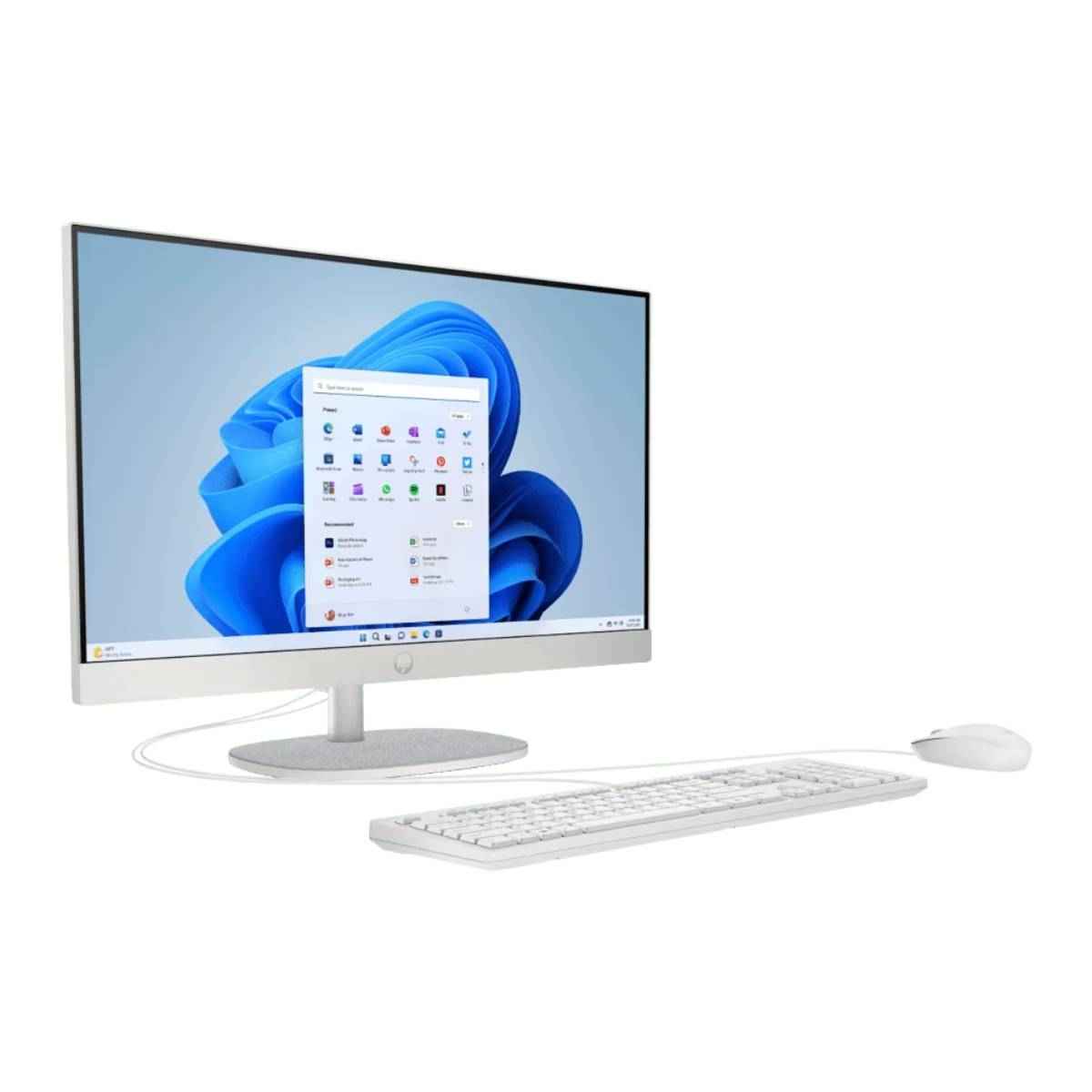 HP AIO 23.8" (Intel Core i3-1315U (13th Gen), 8GB DDR4 RAM, 512GB SSD, 23.8" FHD, Starry White)