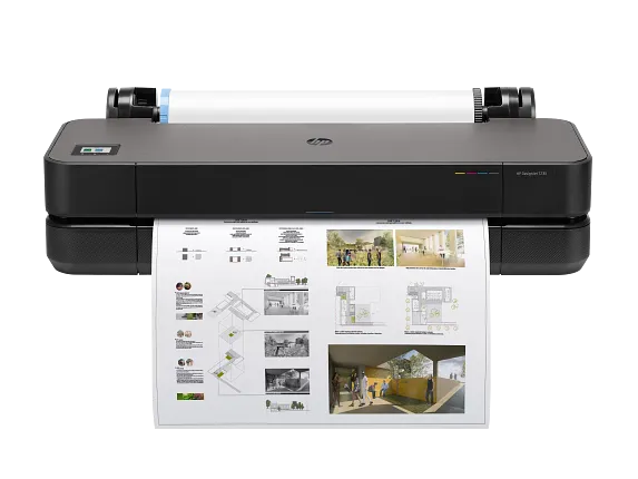 HP DesignJet T230 Large Format Compact Wireless Plotter Printer - 24", with Mobile Printing (5HB07A) - Zapnet.in