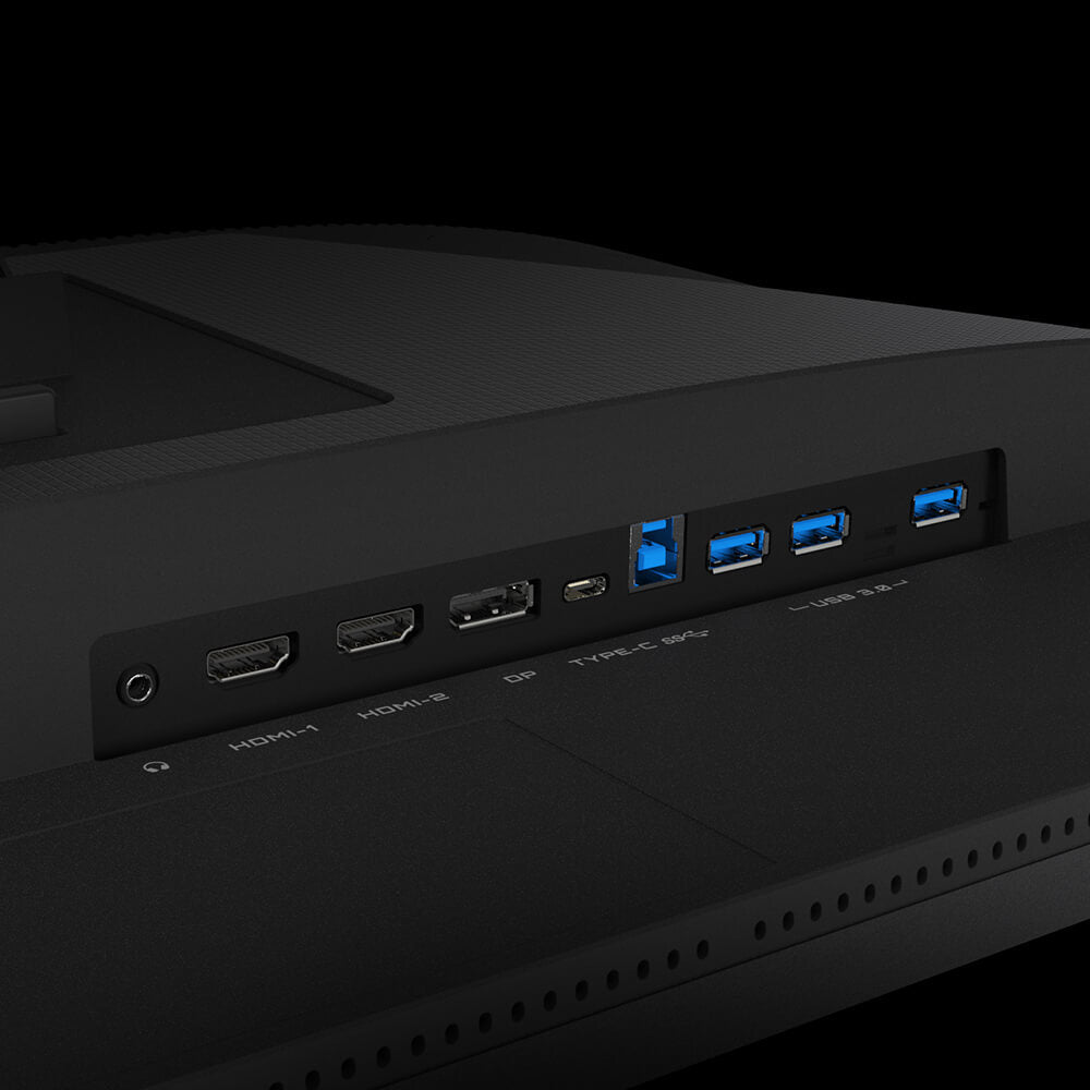 GIGABYTE M28U, 28 Inch (71.12 Cm) 144Hz 4K 3840 X 2160 Pixels, LCD Gaming Monitor, Ss IPS Display, Freesync Premium Pro with Kvm Feature, 1Ms Response Time, Black - Zapnet.in