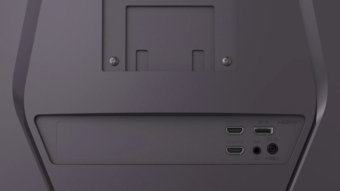 LG UltraGear 32G600A monitor rear view