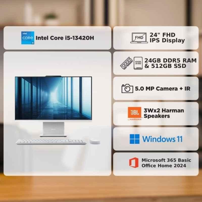 Lenovo IdeaCentre AIO 24IRH9 - side view