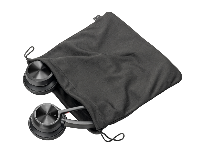 Poly Voyager 4320-M Microsoft Teams Certified Headset +BT700 dongle +Charging Stand (77Z32AA) - Zapnet.in